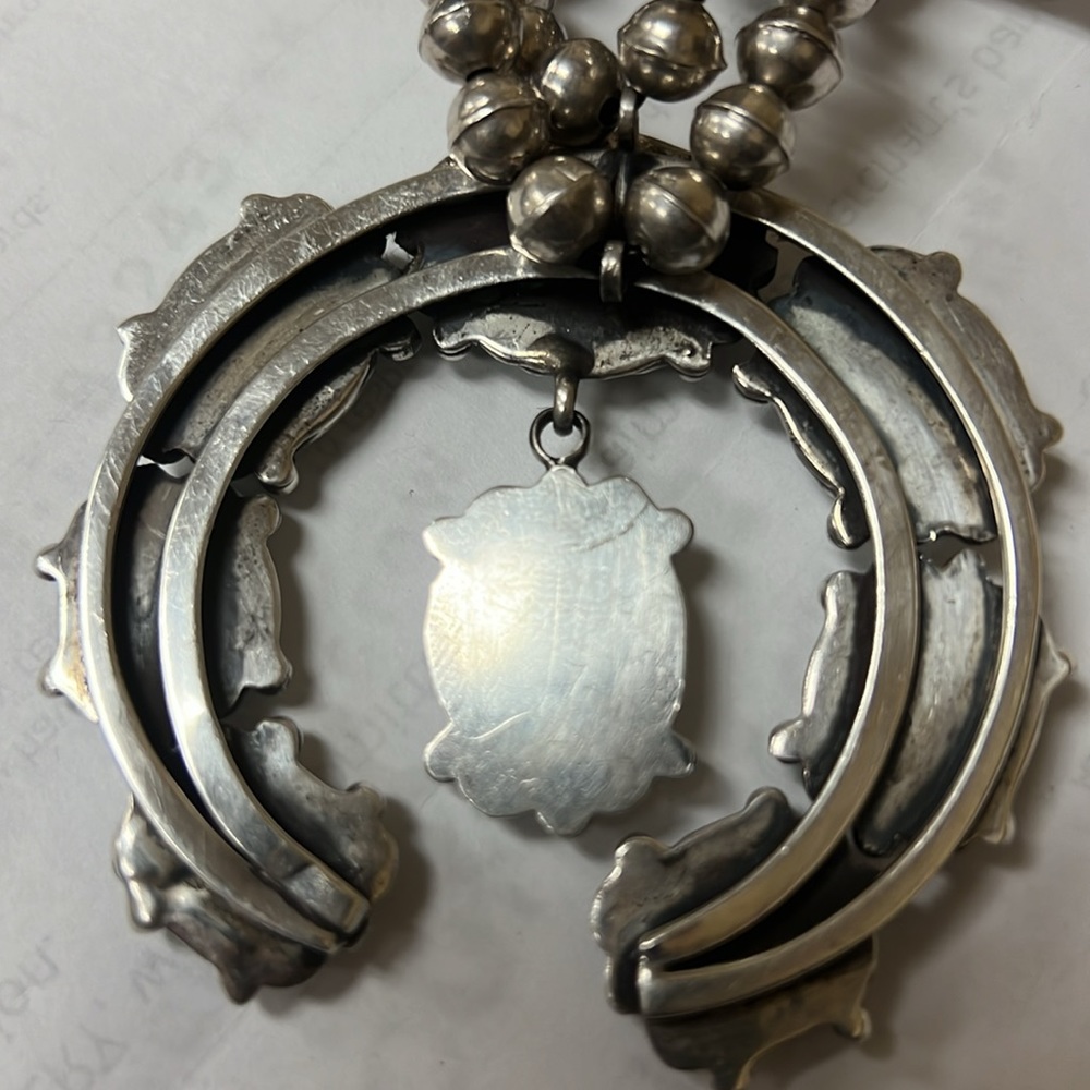 Vintage Native Americans Sterling Silver Turquoise - Picture 5 of 6